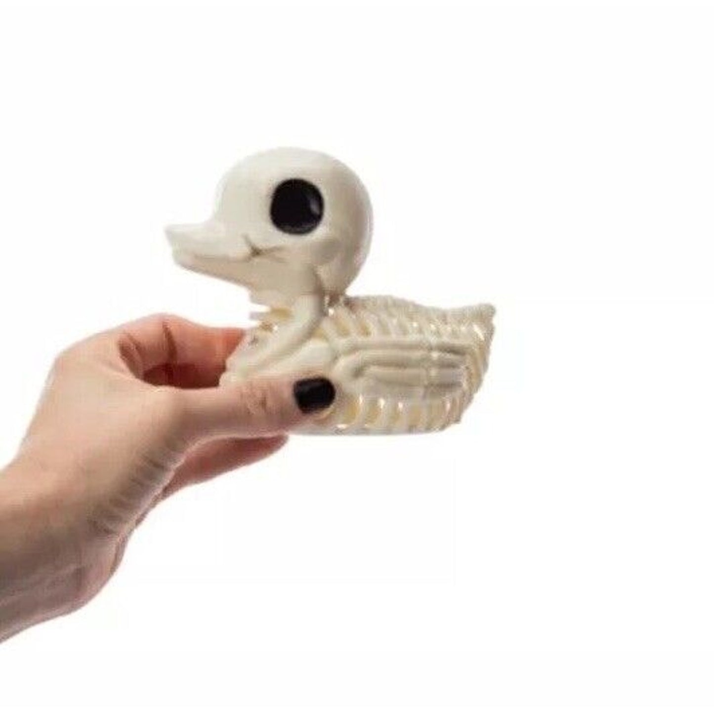 🔥Skeleton Duck Halloween Decor 5.5in x 4.25in BNWT🔥