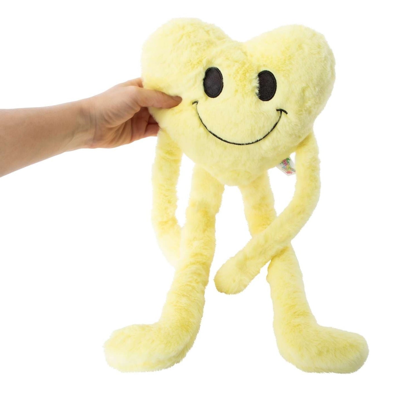 🔥Smoochy Pals Plush Yellow Heart BNWT🔥