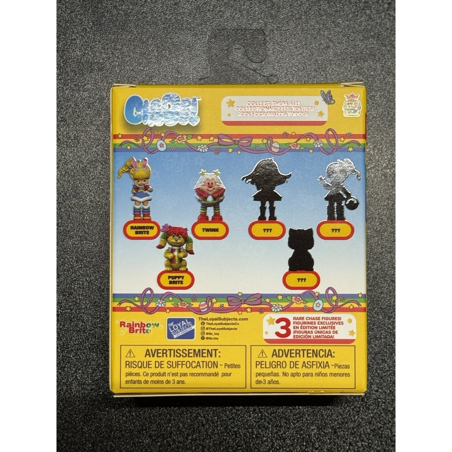 🔥Rainbow Brite Puppy Brite Spring Easter Cheebee Rare Mini Vinyl Fig TLS🔥