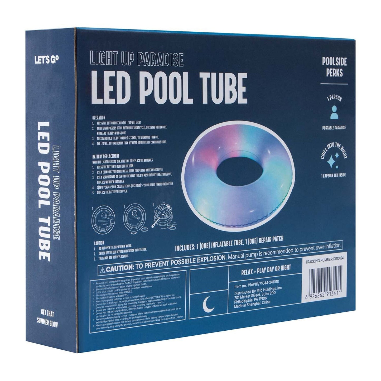 🔥LED Pool Tube 40 Inches BNWT🔥