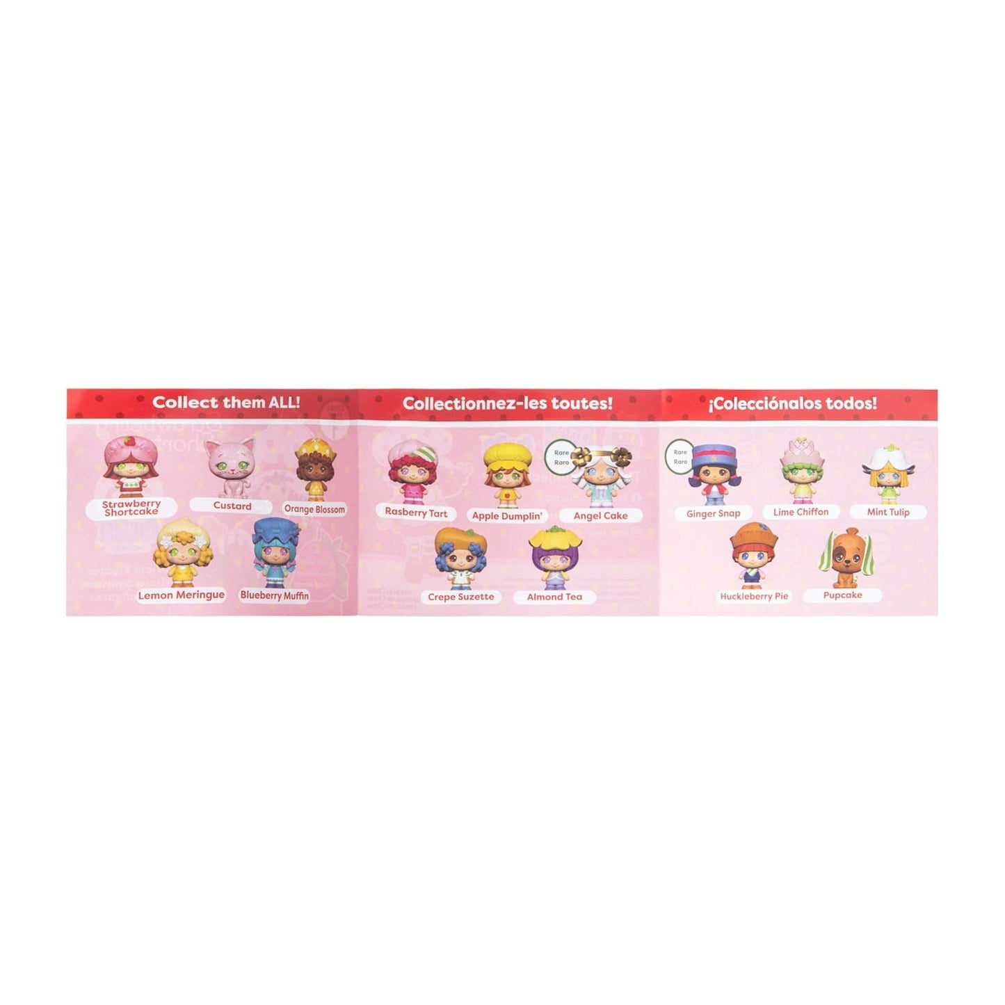 🔥Strawberry Shortcake Cheebee Micro Figures 2 Pack Blind Bag Mystery Surprise🔥