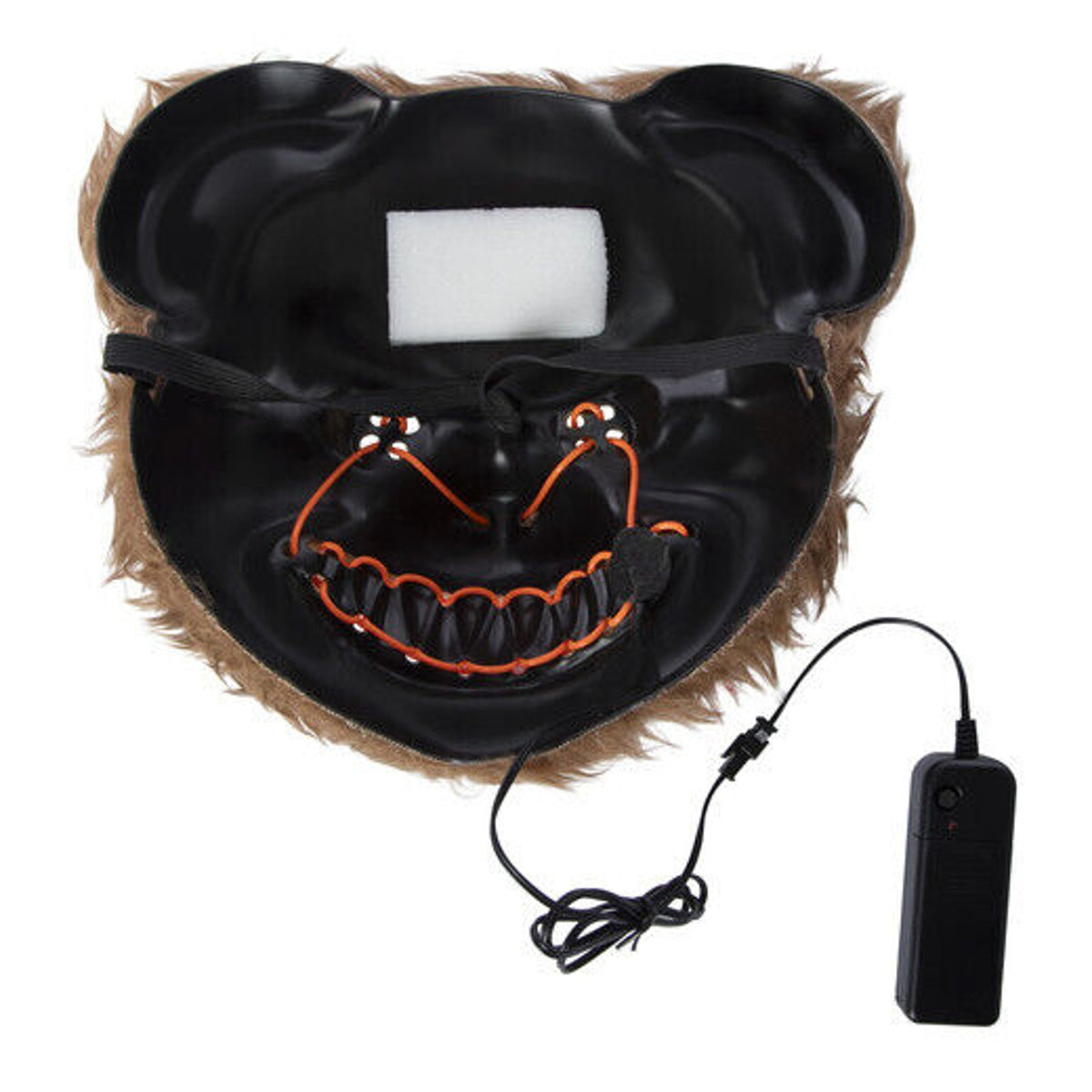 🔥Bloody Halloween LED Teddy Bear Mask Scary Plush Mask BNIB🔥