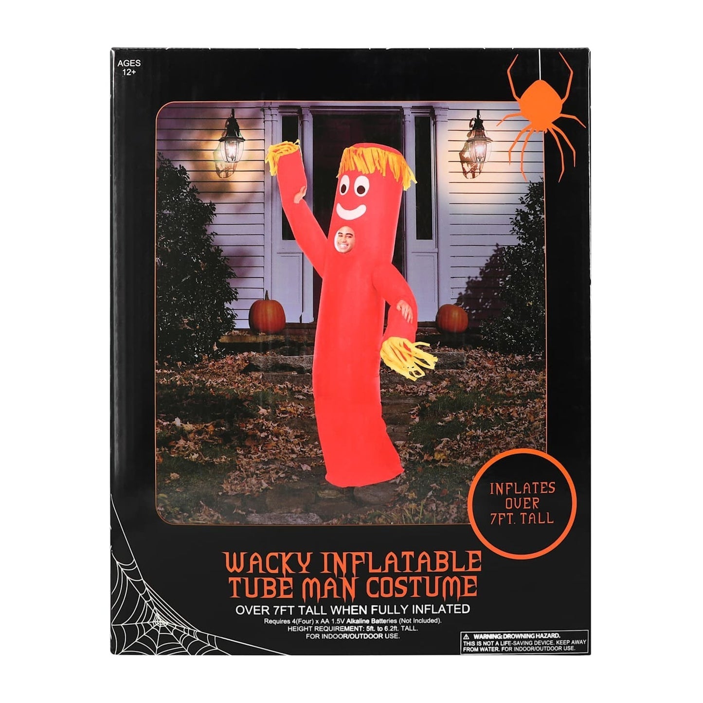 🔥Wacky Inflatable Tube Man Costume Arm Waving Tube Guy BNWT🔥