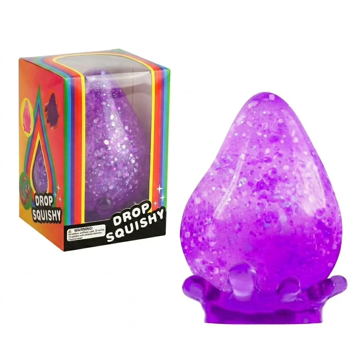 🔥NeeDoh Dream Drop Sensory Squeeze Stress Relief PURPLE BNWT🔥
