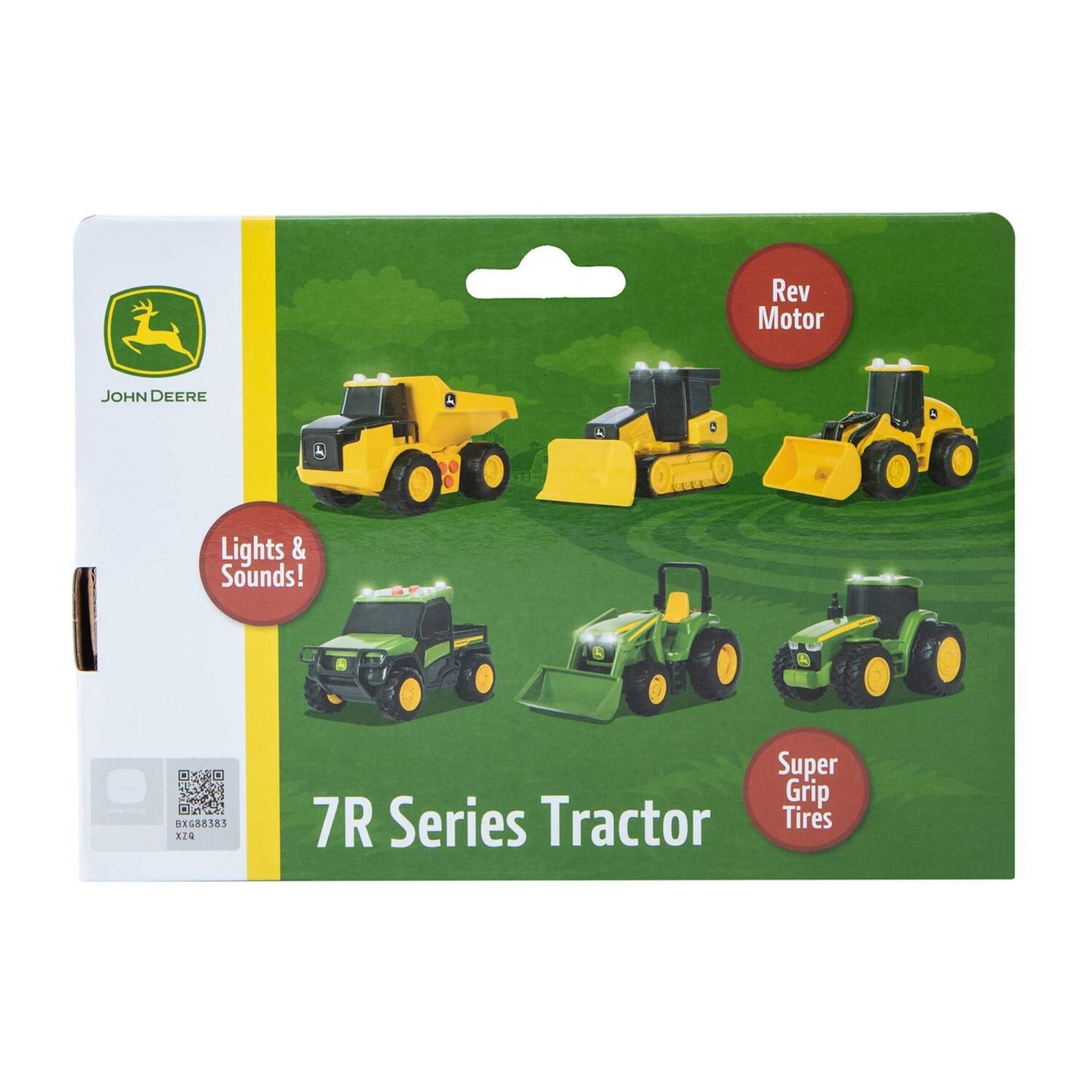 🔥John Deere Kids by Sunny Days Mini Farm Vehicles Crop Tractor w/Lights & Sound