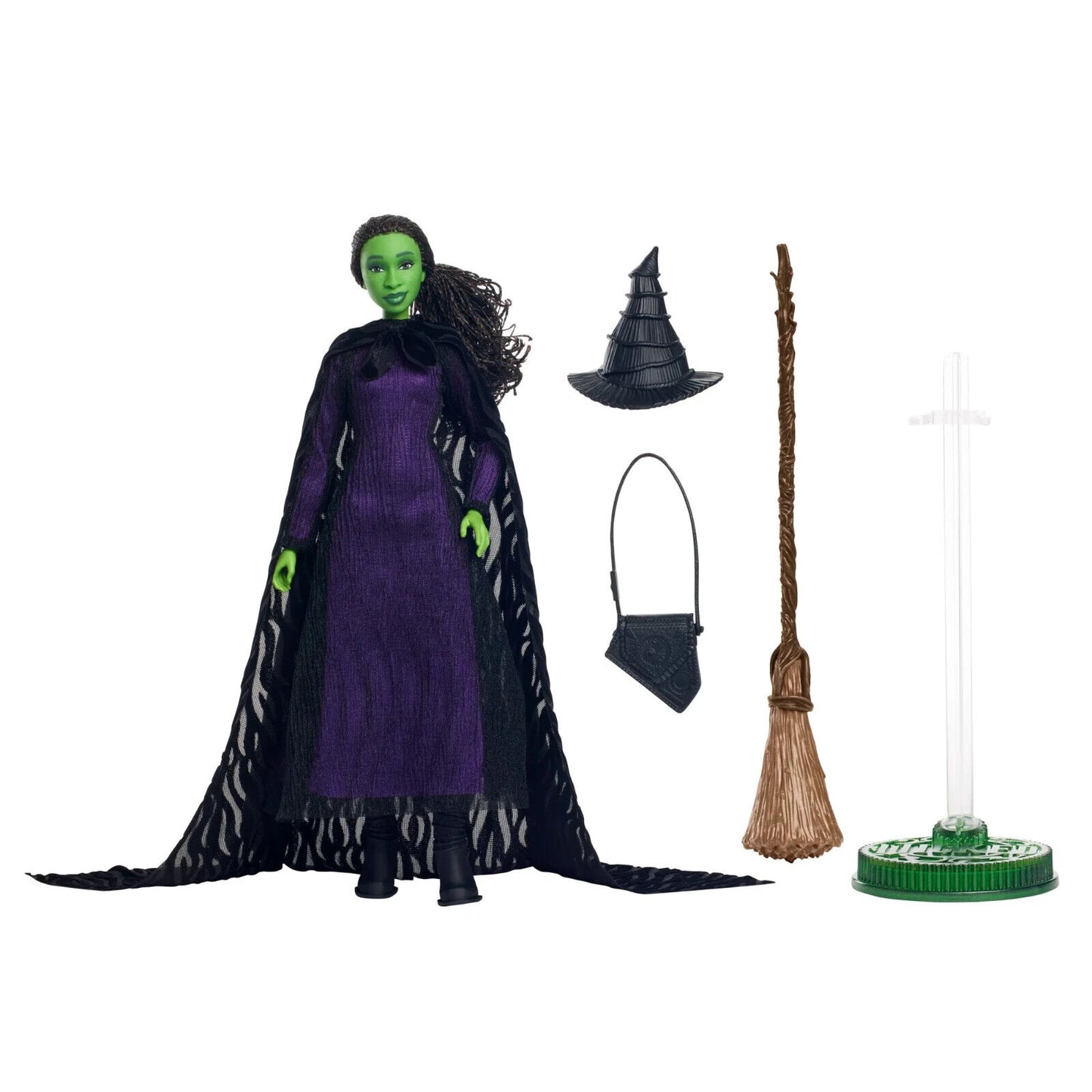 🔥Mattel Creations Wicked Deluxe Elphaba Fashion Doll and Accessories BNWT💥
