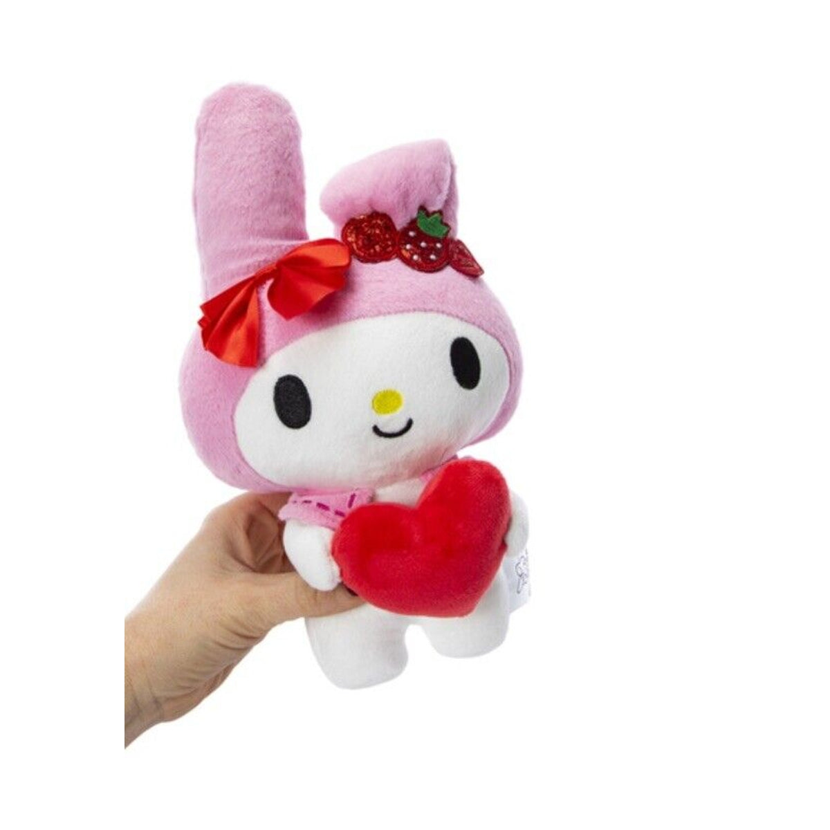 🔥Hello Kitty & Friends Valentine’s Day 8” My Melody w/ Heart Plush BNWT🔥