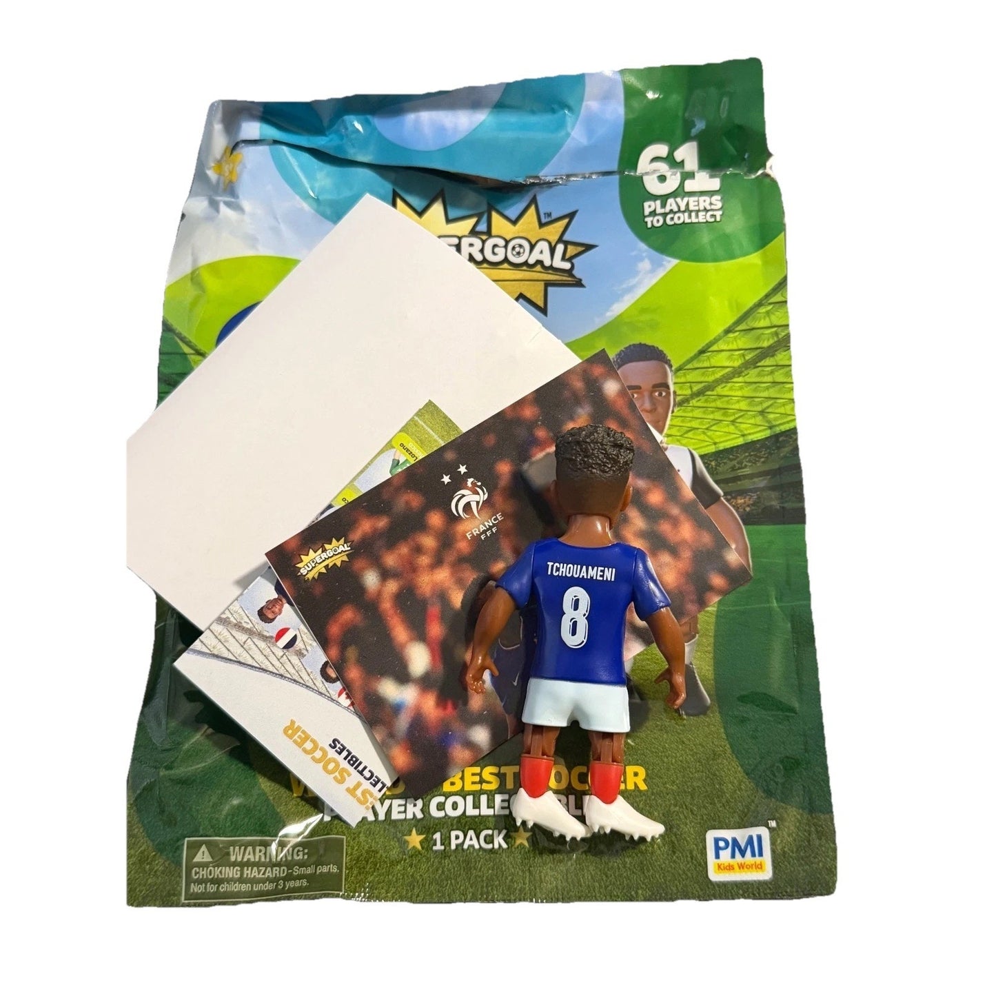 🔥Lot Of 5 World Cup Supergoal Best Soccer Collectible Figures Blind Bag BNWT🔥