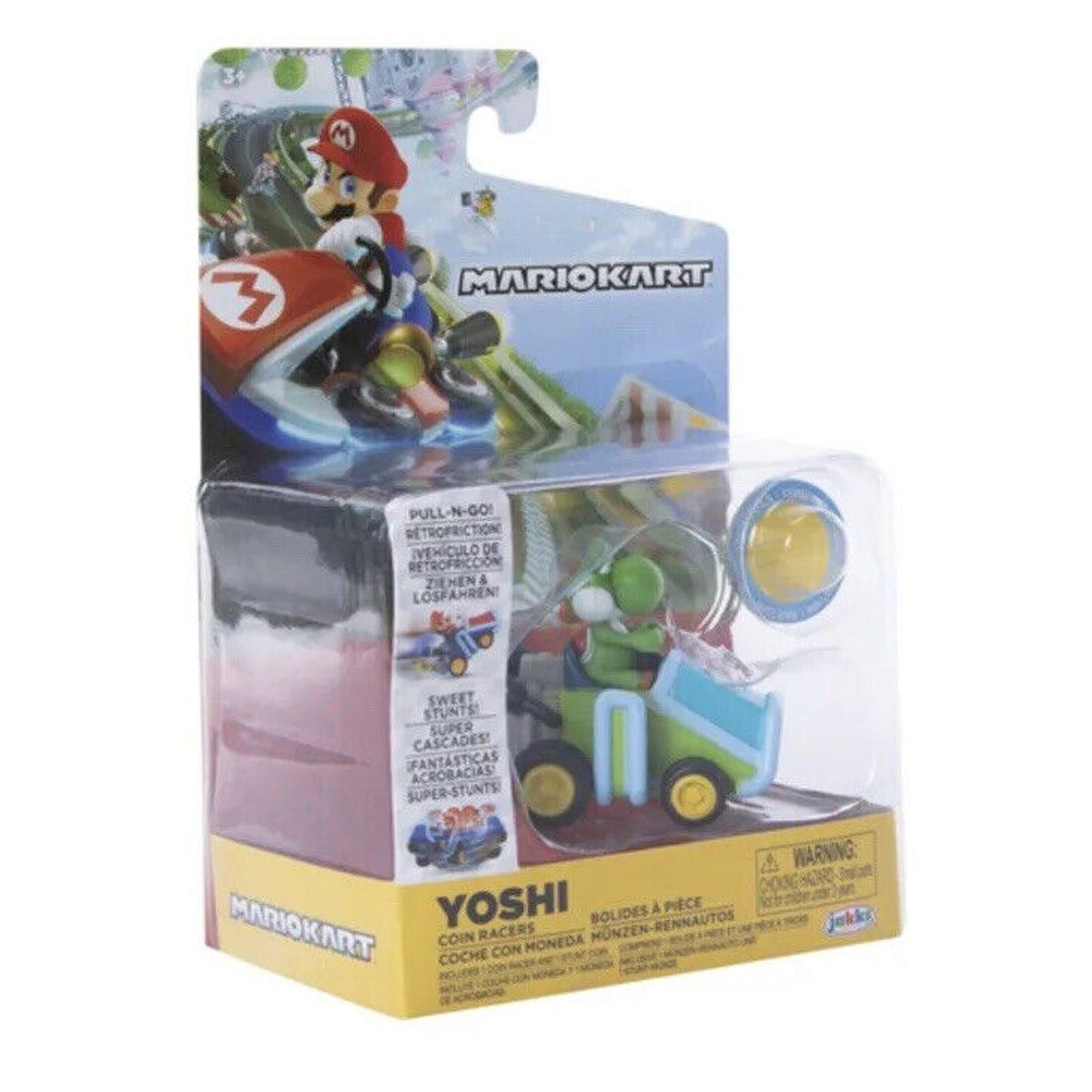 🔥Nintendo Mariokart Coin Racer by Jakks YOSHI BNIB🔥
