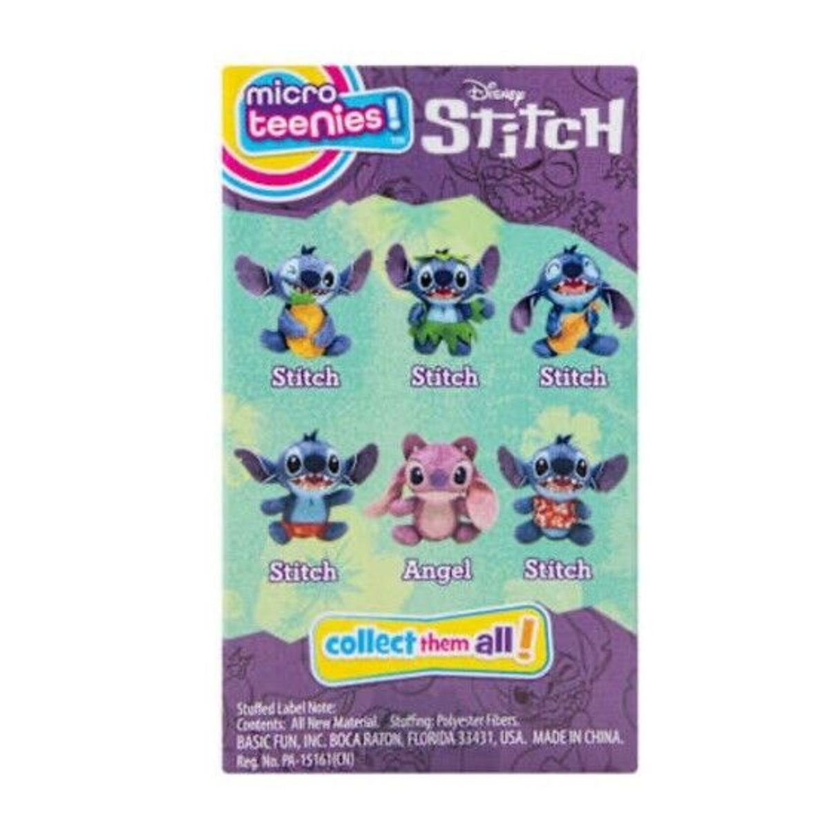 🔥Disney Micro Teenies Stitch Micro Plush BNWT🔥