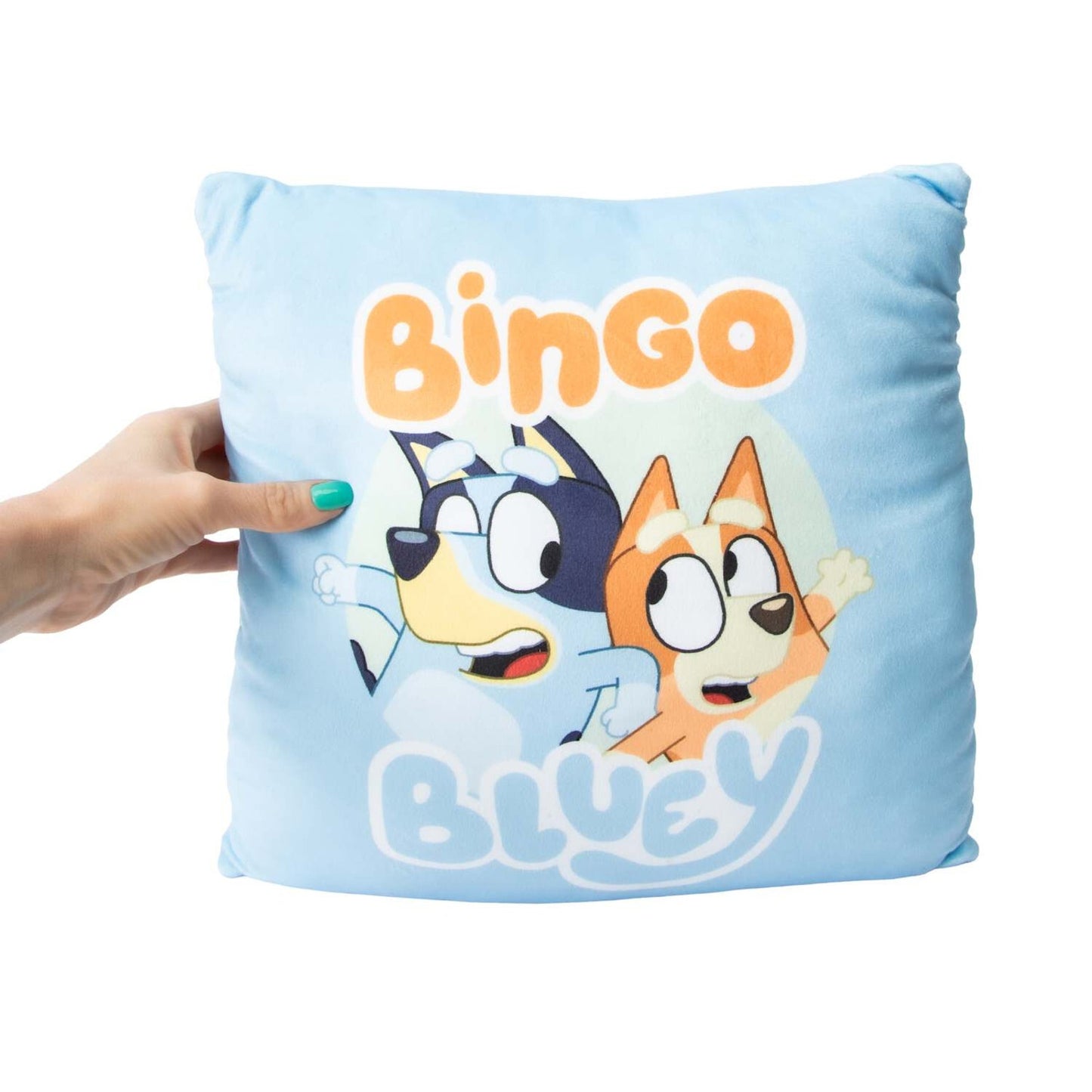 🔥Bluey & Bingo Travel Throw Pillow BNWT🔥