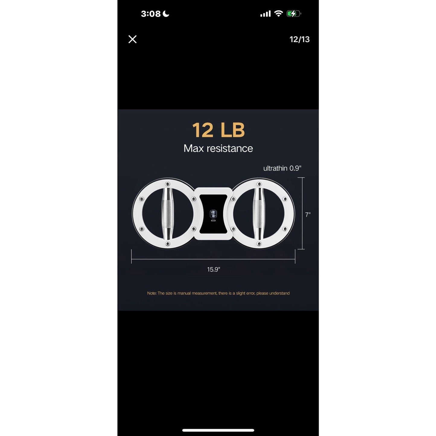 🔥Spinning Burn Rotator Machine 12 Pound Arm Workout Forearm Trainer BNWT🔥