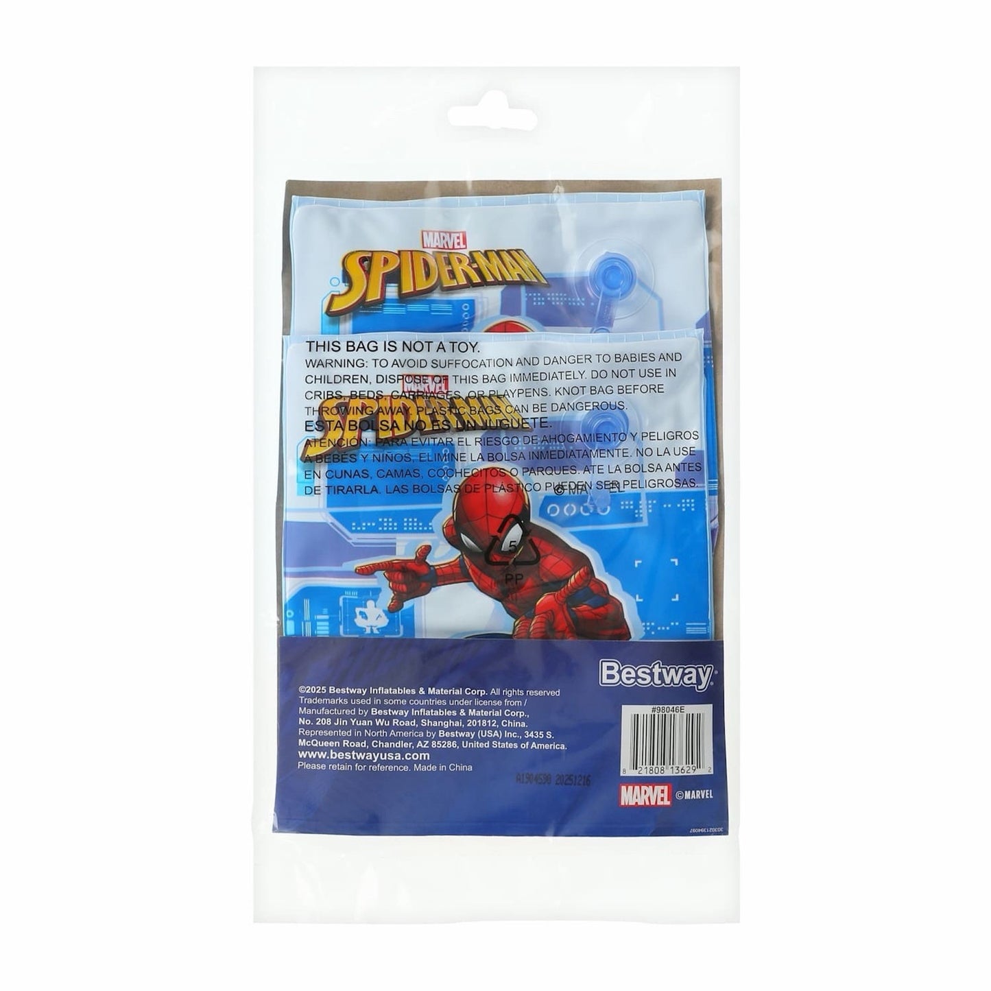 🔥Bestway Spiderman Inflatable Armband Floaties BNWT🔥