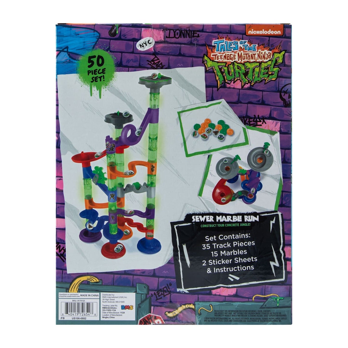 🔥Teenage Mutant Ninja Turtles™ Sewer Marble Run Set BNWT🔥