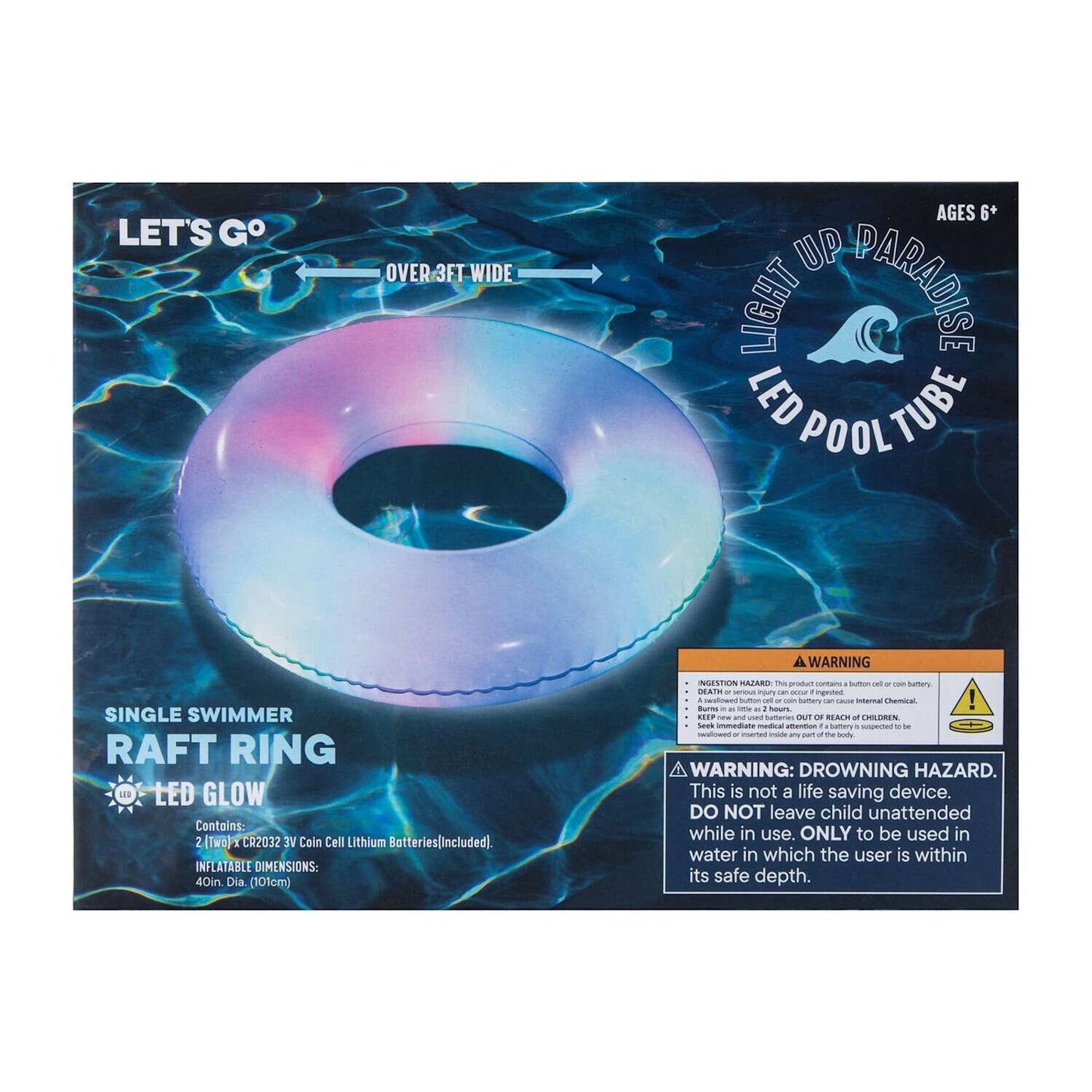 🔥LED Pool Tube 40 Inches BNWT🔥