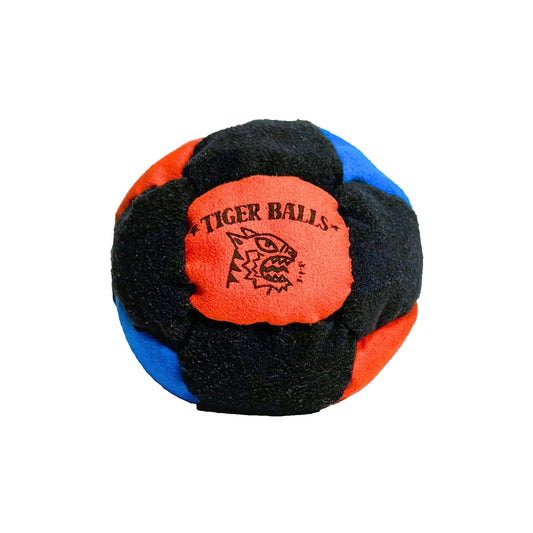 🔥 Tiger Balls Onyx 14 Panel Footbag Kickbag Hacky Sack BNWT🔥