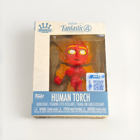 🔥Funko Minis - Marvel FANTASTIC 4 First Steps Human Torch BNWT🔥