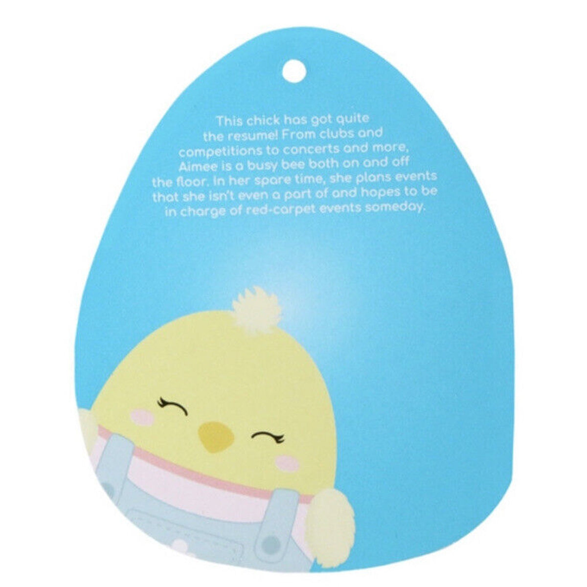 🔥Squishmallow Aimee the Chick Easter 2022 4.5" Plush Kellytoy BNWT🔥