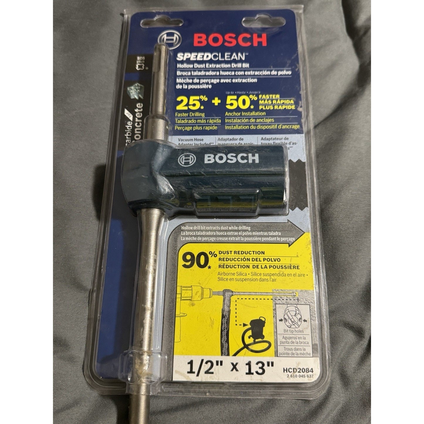 🔥BOSCH HCD2084 Hammer Drill Bit Masonry 1/2in Carbide BNWT🔥