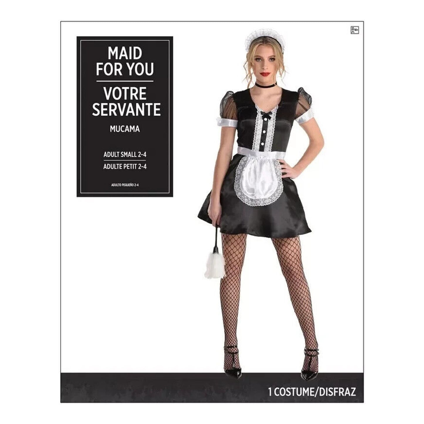 🔥Maid for You Costume Costume Halloween Fancy Dress Large BNWT🔥
