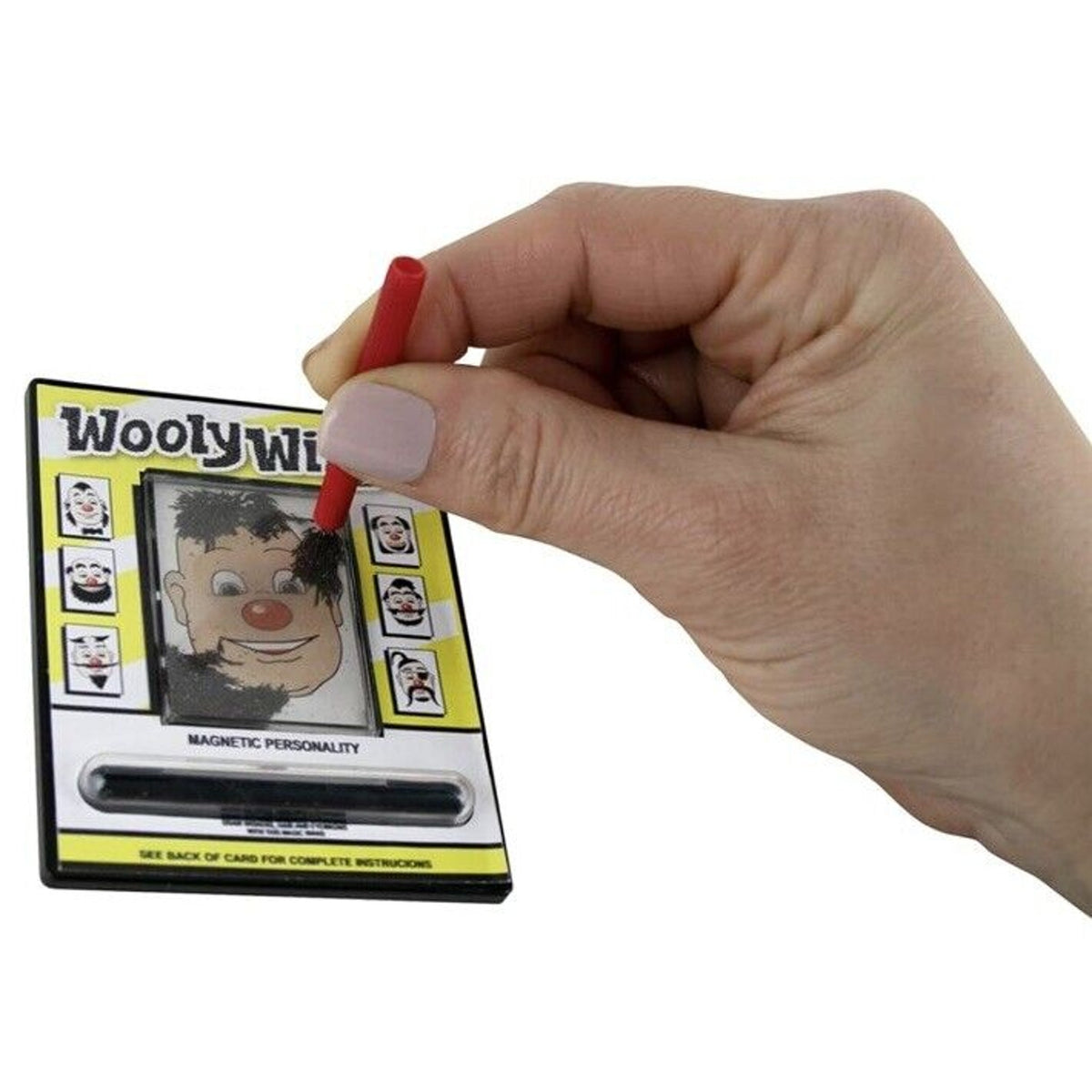 🔥World's Smallest WOOLY WILLY Magnetic Art Toy Doodle Face Mini Miniature NWT🔥