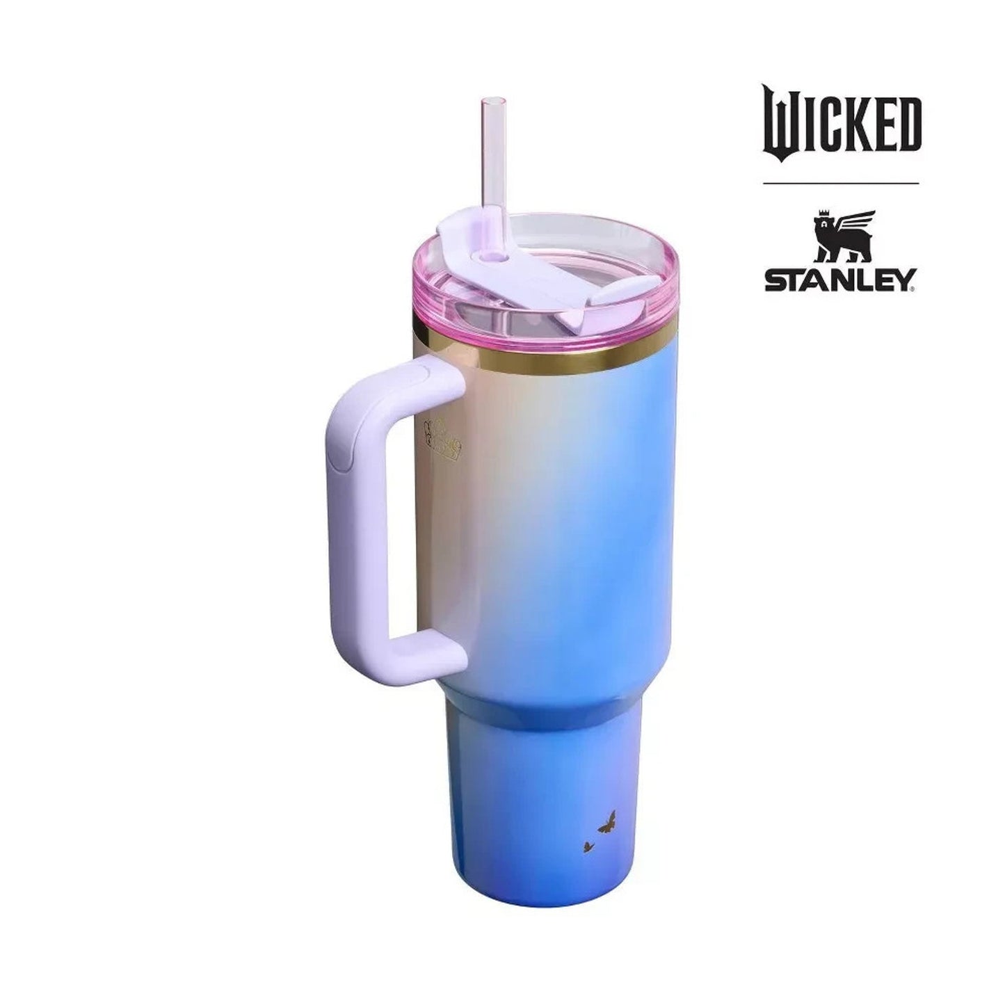 🔥Glinda for Good - Stanley 40oz H2.0 Flowstate Quencher Tumbler BNWT🔥