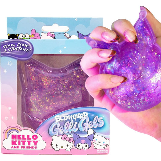 🔥Hello Kitty and Friends SLIMYGLOOP Gelli Gels Kuromi Slow Small Purple BNWT🔥