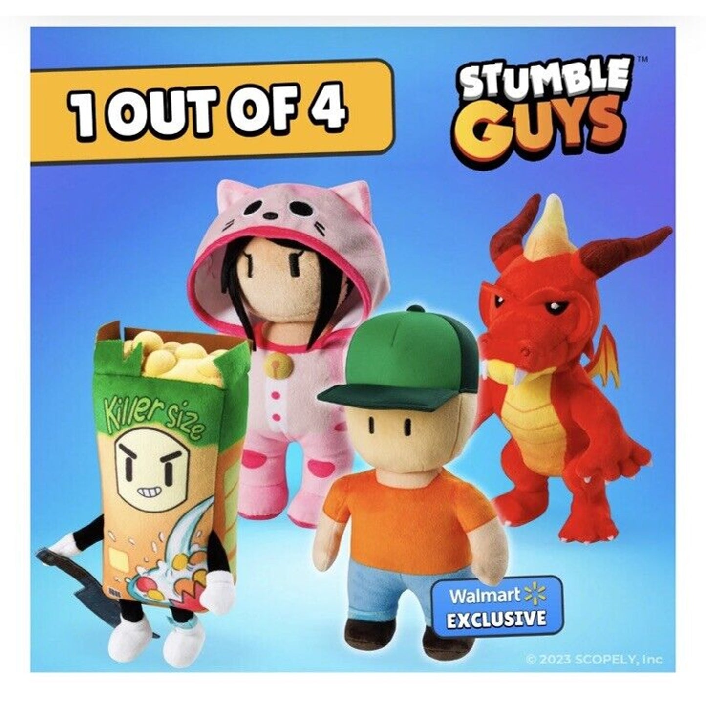 🔥Stumble Guys MEOWMER 8” Plush Buddies Soft & Cuddly Plush Toy 2024 BNWT🔥