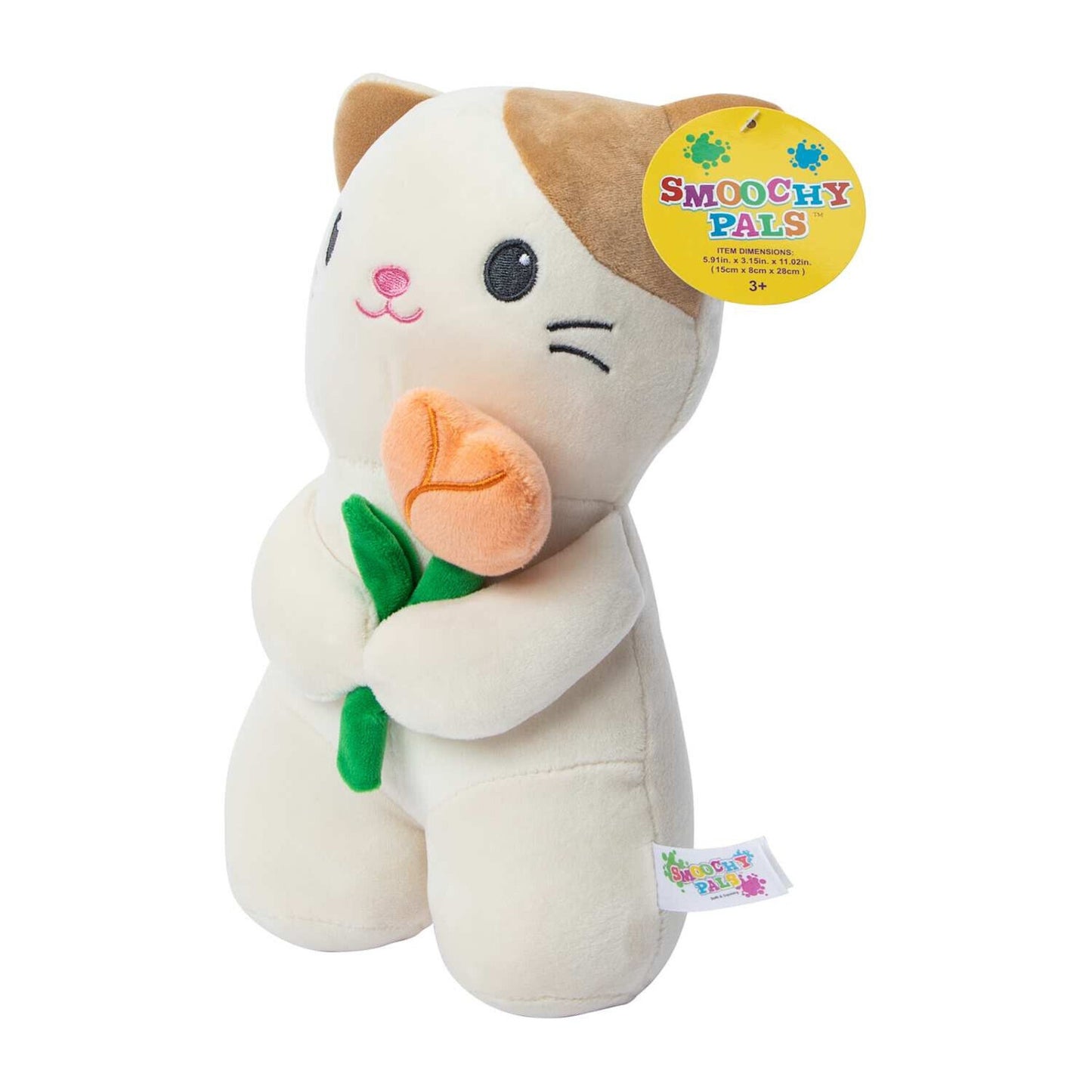 🔥Smoochy Pals Critter & Flower Plush Easter Cat BNWT🔥