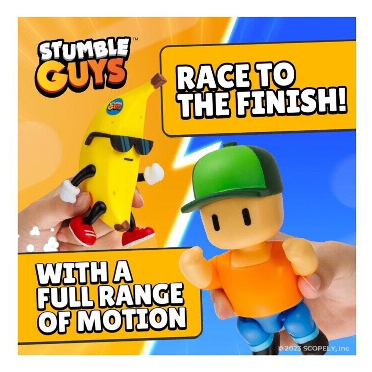 🔥Stumble Guys BANANA GUY 4.5” Action Figure In Window Box 2024 BNIB🔥