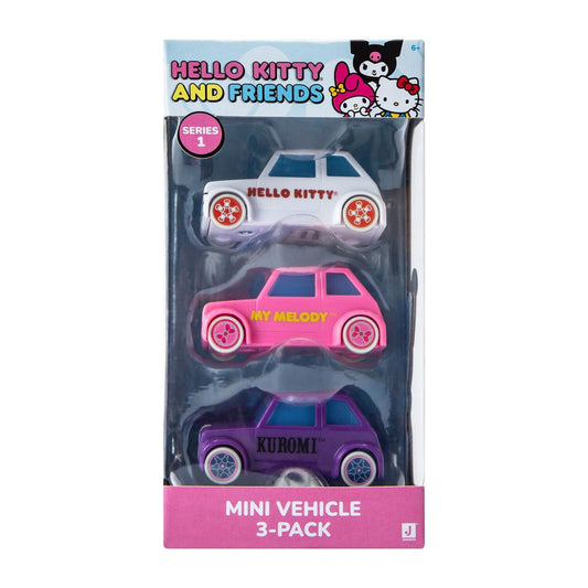 🔥Hello Kitty And Friends Series 1 Mini Vehicle Set Of 3 BNWT🔥