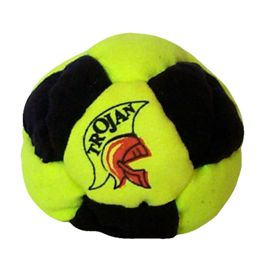 🔥World Footbag Trojan Hacky Sack Neon/Black BNWT🔥