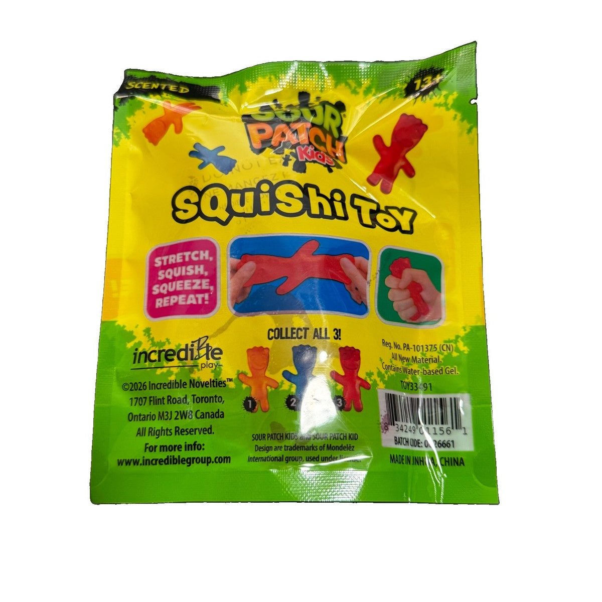🔥Sour Patch Kids Squishy Toy Red Scented BNWT🔥