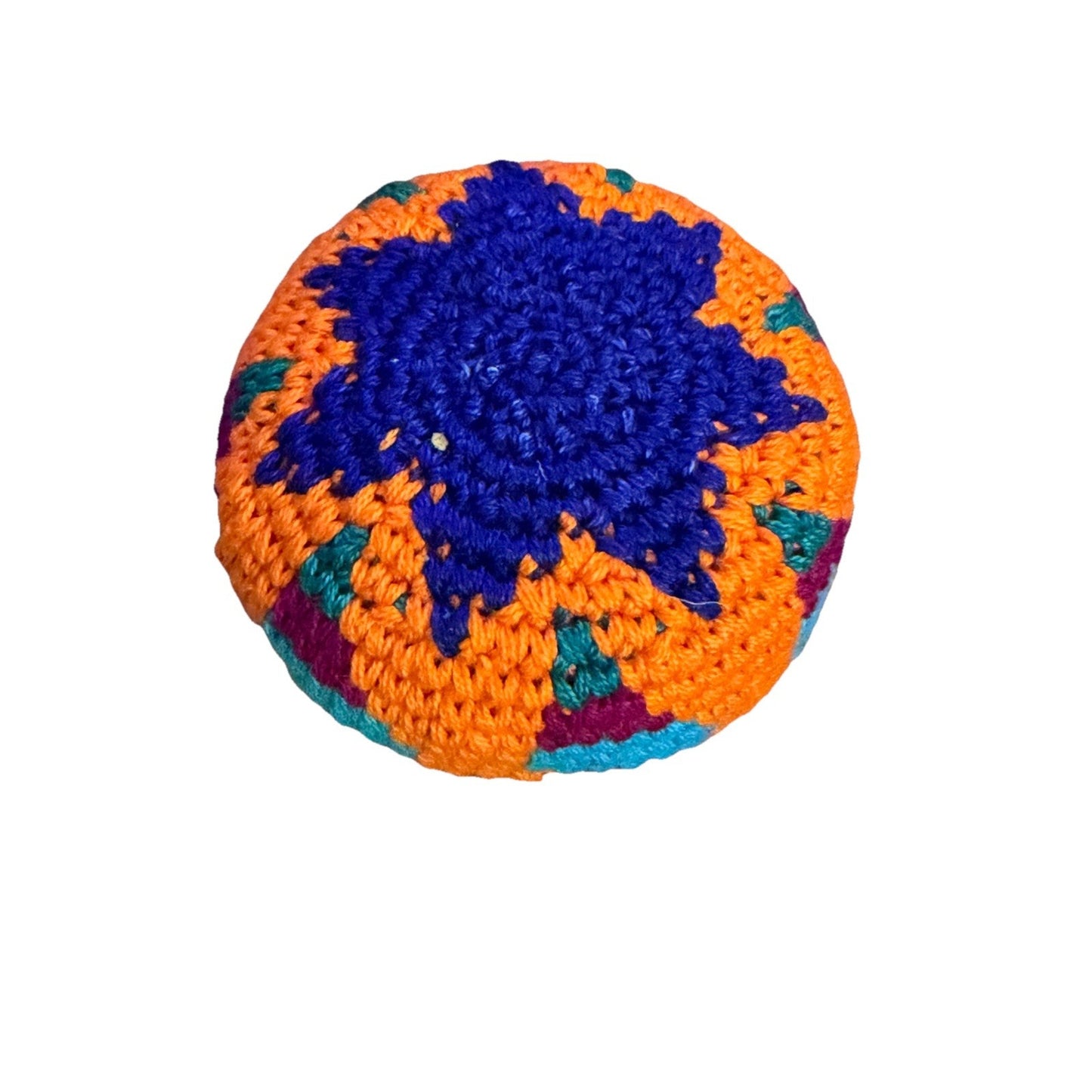 🔥World Footbag Boota Bag Crochet Hacky BLUE Star BNWT🔥
