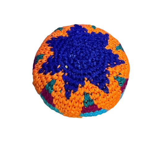 🔥World Footbag Boota Bag Crochet Hacky BLUE Star BNWT🔥