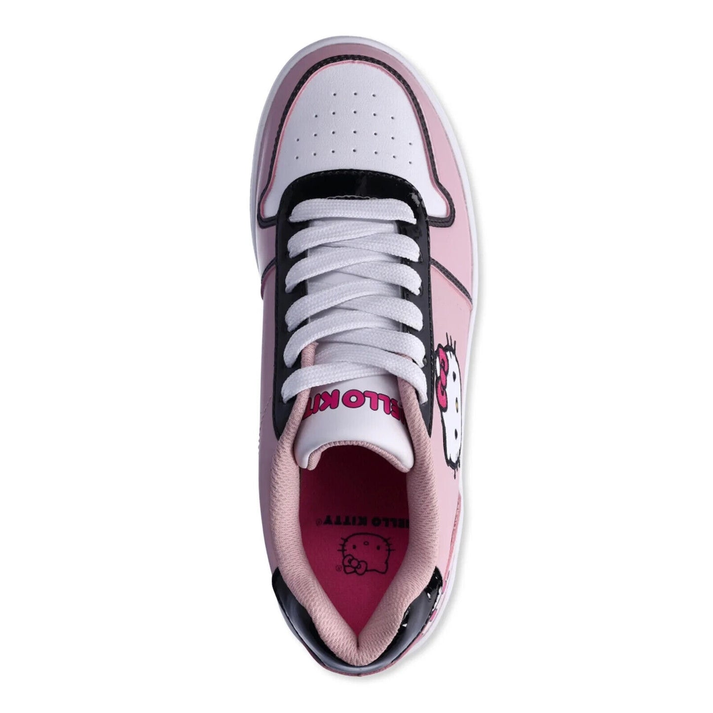 🔥Hello Kitty by Sanrio Women's Pink Casual Court Sneakers Pink Size 10 BNWT💥