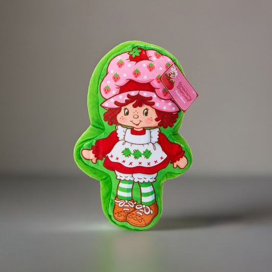 🔥Strawberry Shortcake Pillow 10" x 7" Collectible Plush Shaped Pillow BNWT💥