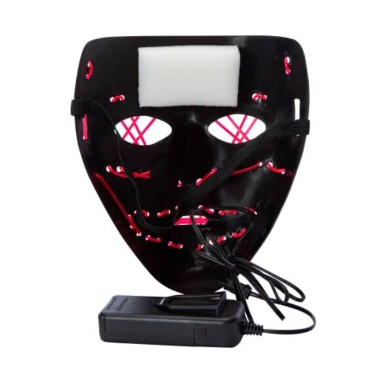 🔥Creepy LED Halloween Mask RED BNWT🔥