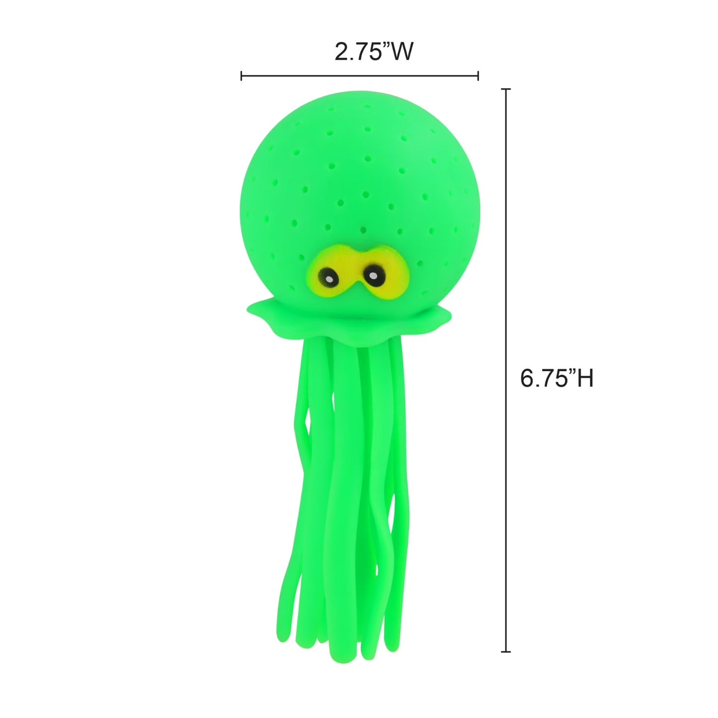 🔥Play Day Squishy Squids Light-Up Green Blue Orange Water Play NWT🔥