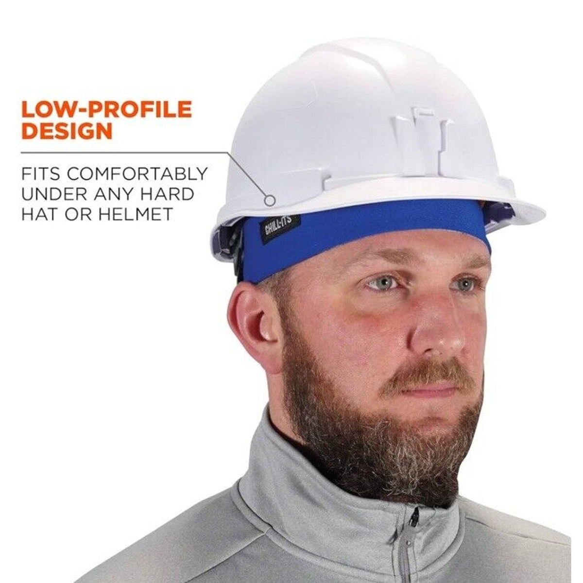 🔥Ergodyne Chill Its 6630 Skull Cap Lined with Terry Cloth Sweat Wicki BNWT🔥