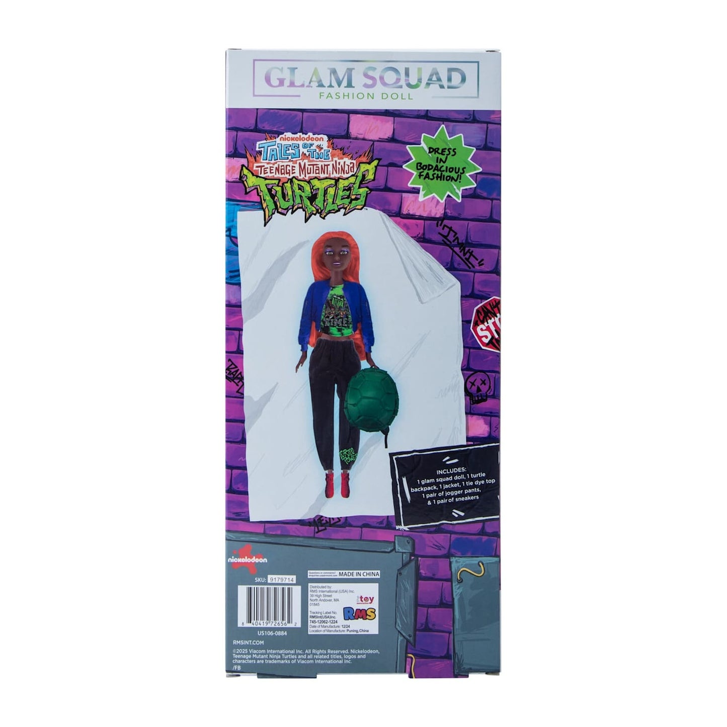 🔥Glam Squad Fashion Doll Teenage Mutant Ninja Turtles BNWT🔥