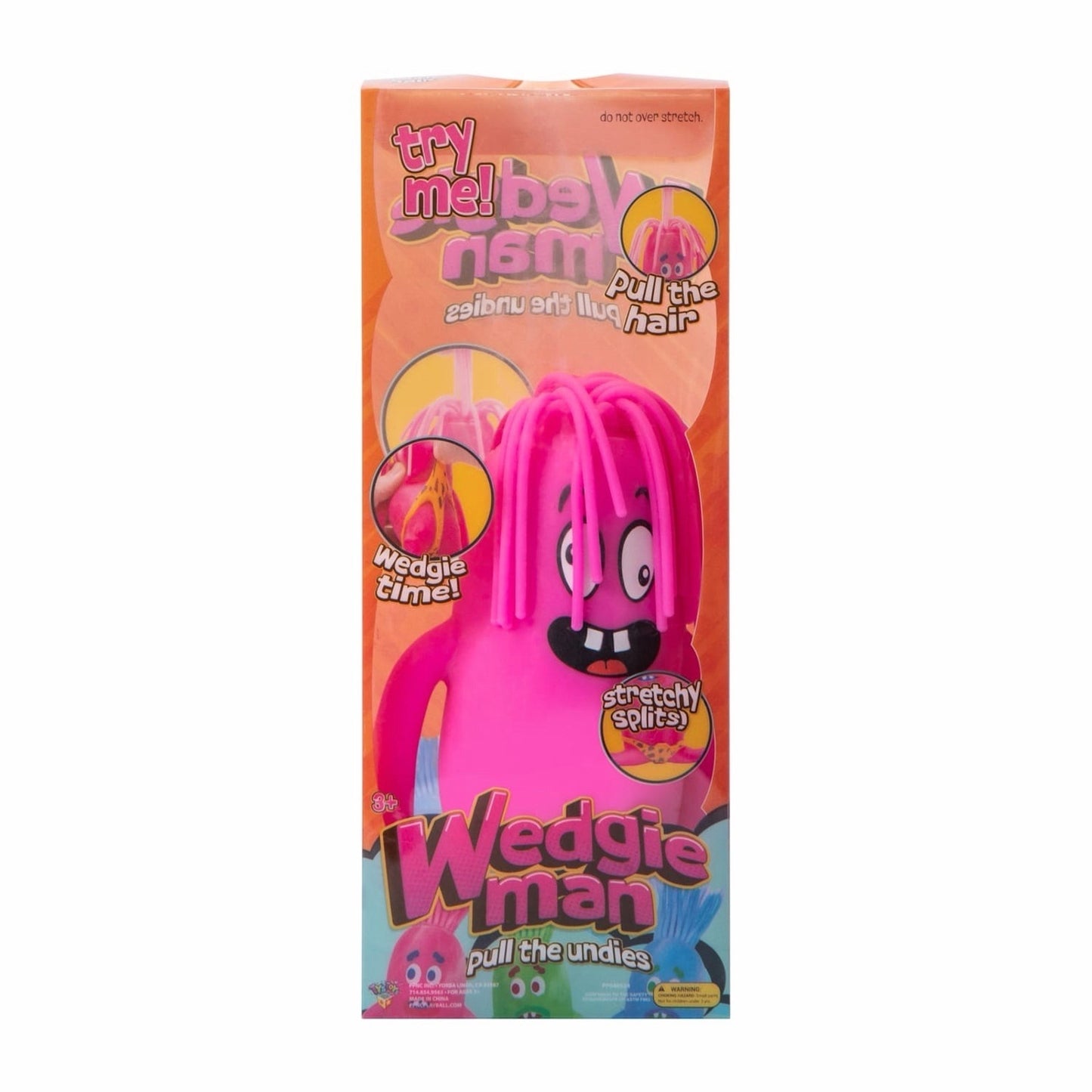 🔥Wedgie Man GREEN Squishy Stress Reliever Fidget Toy - Viral Tik Tok BNWT🔥
