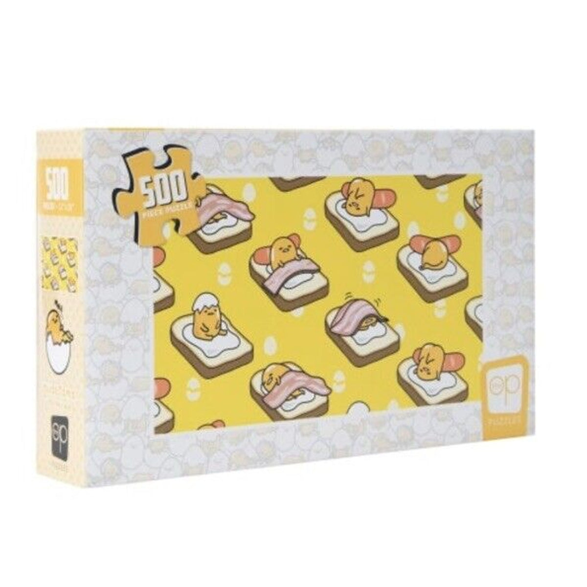 🔥Sanrio GUDETAMA THE LAZY EGG 500-PIECE JIGSAW PUZZLE 11x18" BNWT🔥