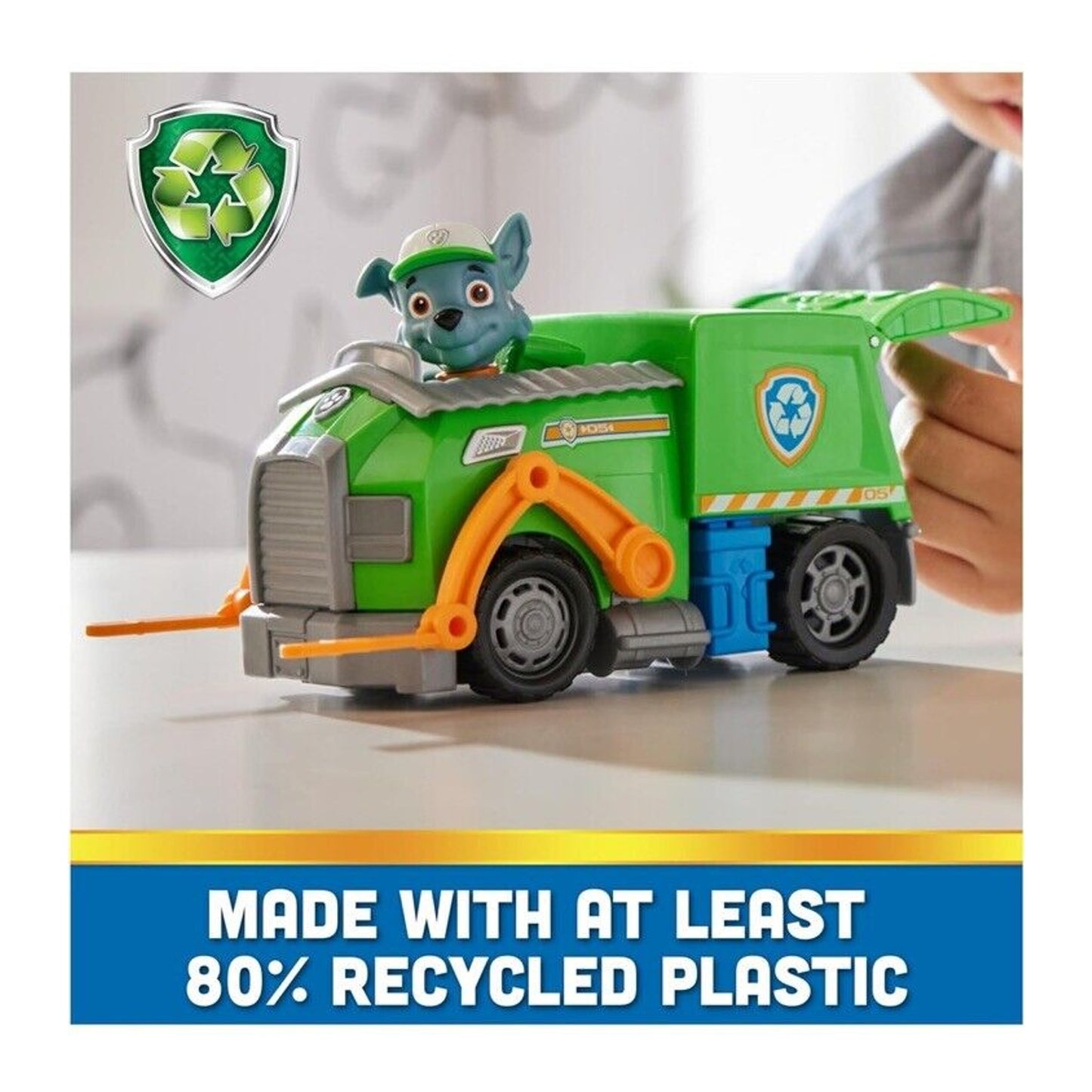 🔥Paw Patrol, Rocky’s Recycle Truck Vehicle with Collectible Figure BNWT💥