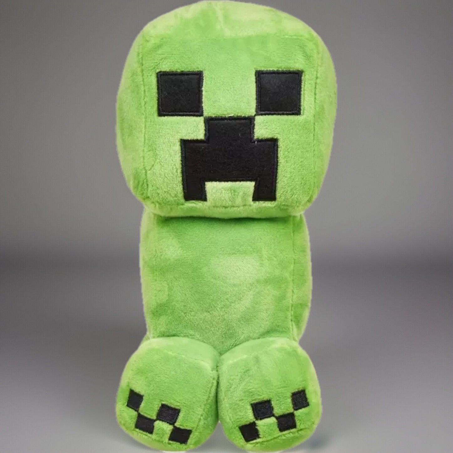 🔥Mattel Minecraft Basic 8-inch Plush Creeper Stuffed Animal Figure BNWT🔥