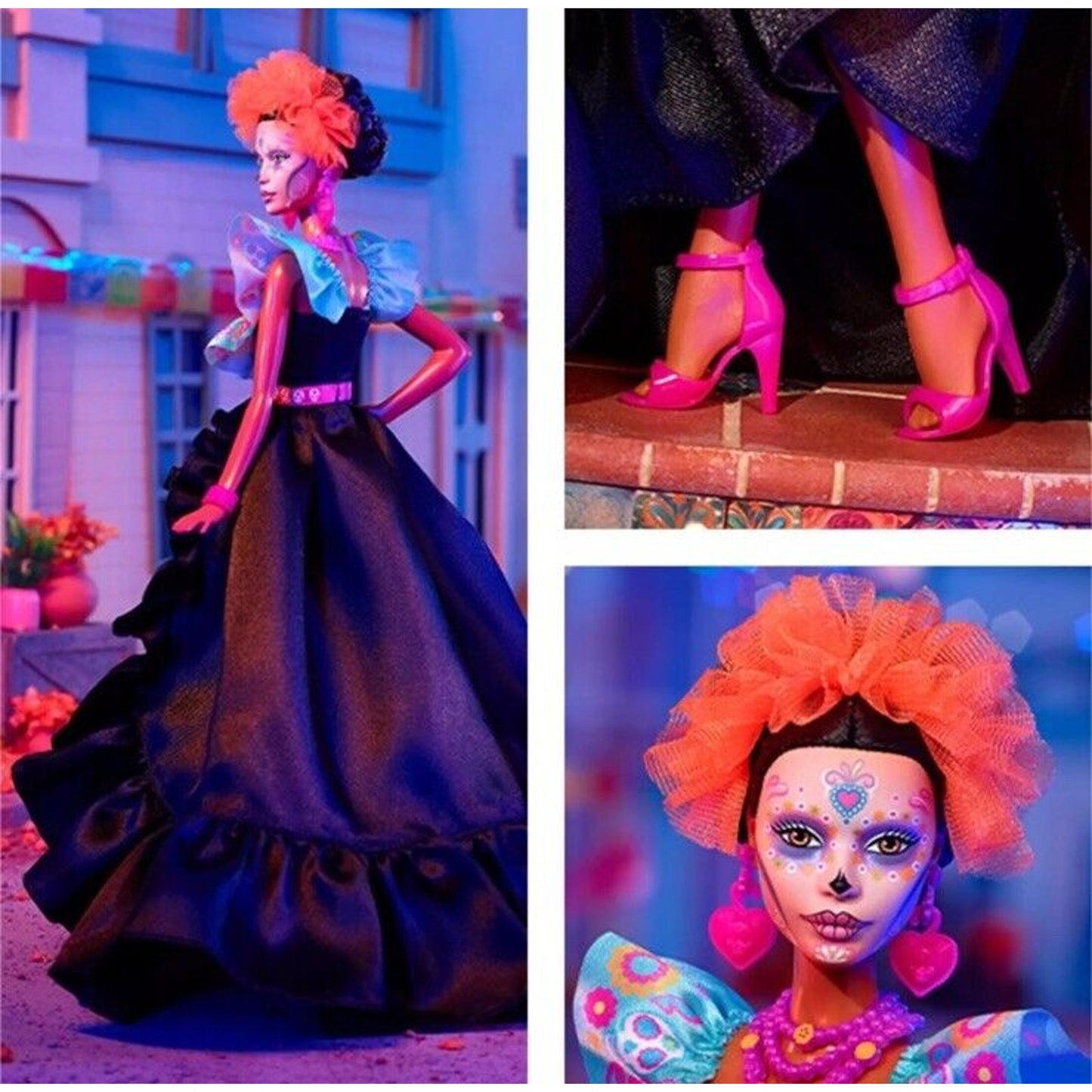 🔥Barbie & Ken Dia De Los Muertos 2024 Barbie Doll Day of the Dead BNWT🔥