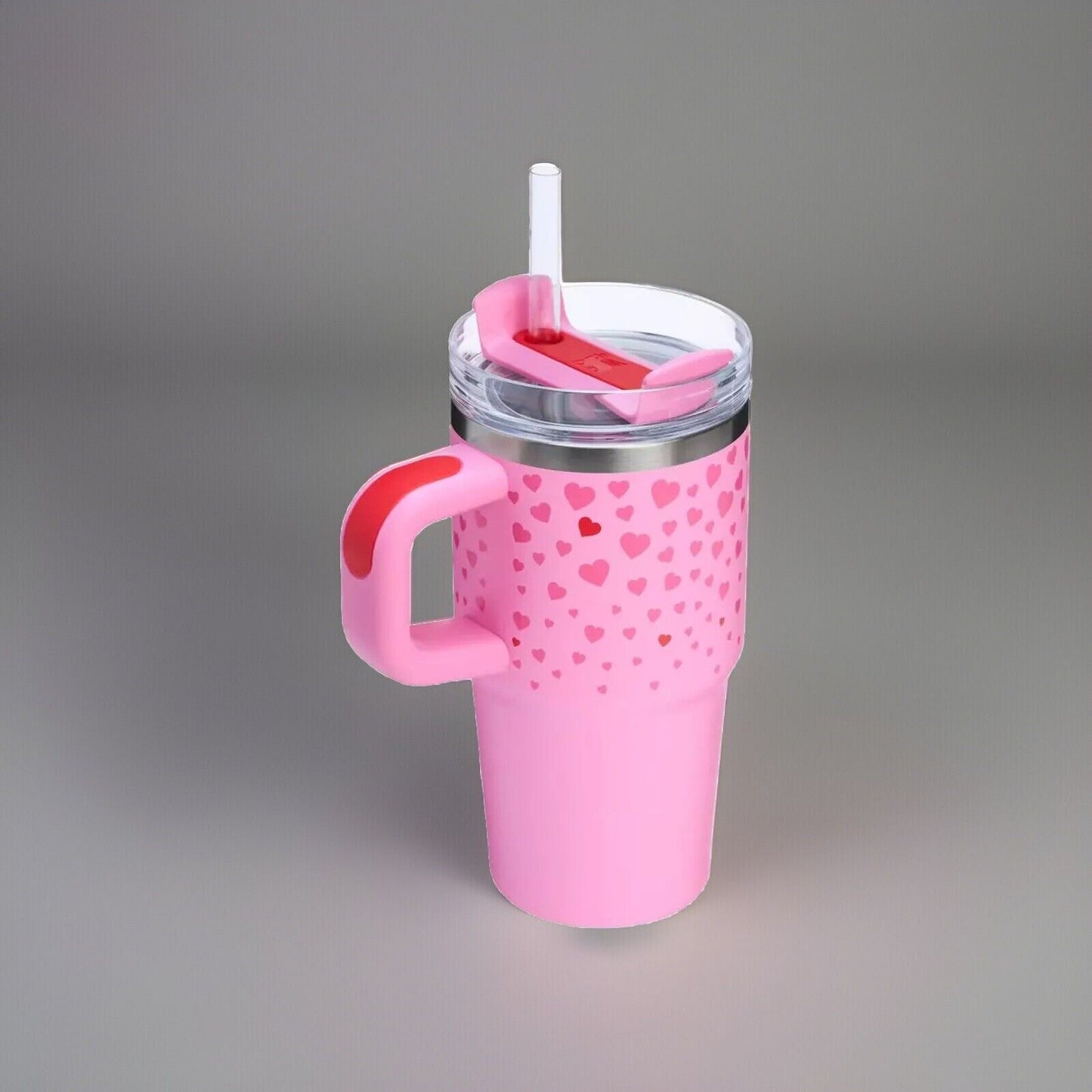 🔥Stanley 20 oz H2.0 Flowstate Quencher Tumbler Sweet Hearts Valentines Day💥