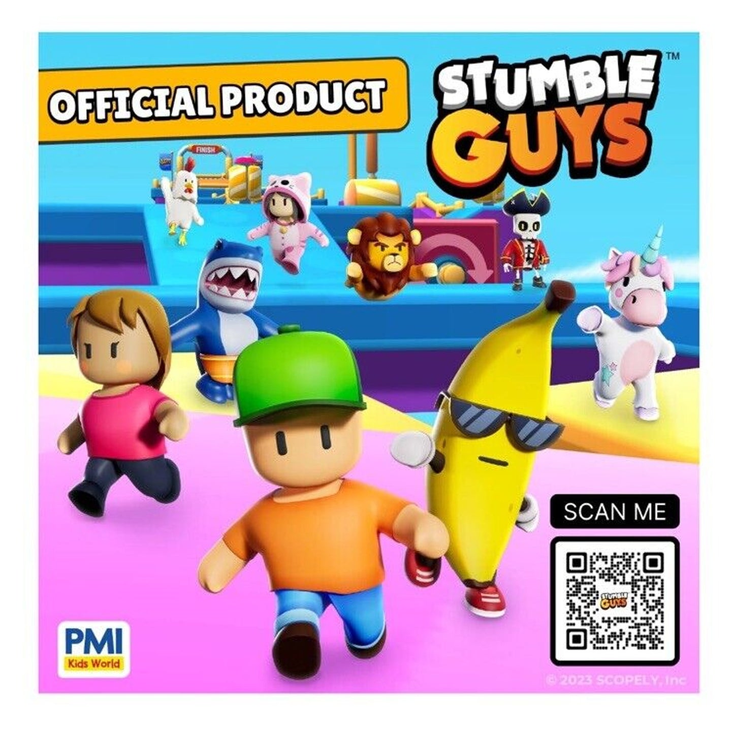 🔥Stumble Guys BANANA GUY 4.5” Action Figure In Window Box 2024 BNIB🔥