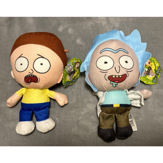 🔥Rick & Morty Plush Set of 2 Official License Toy Factory BNWT🔥