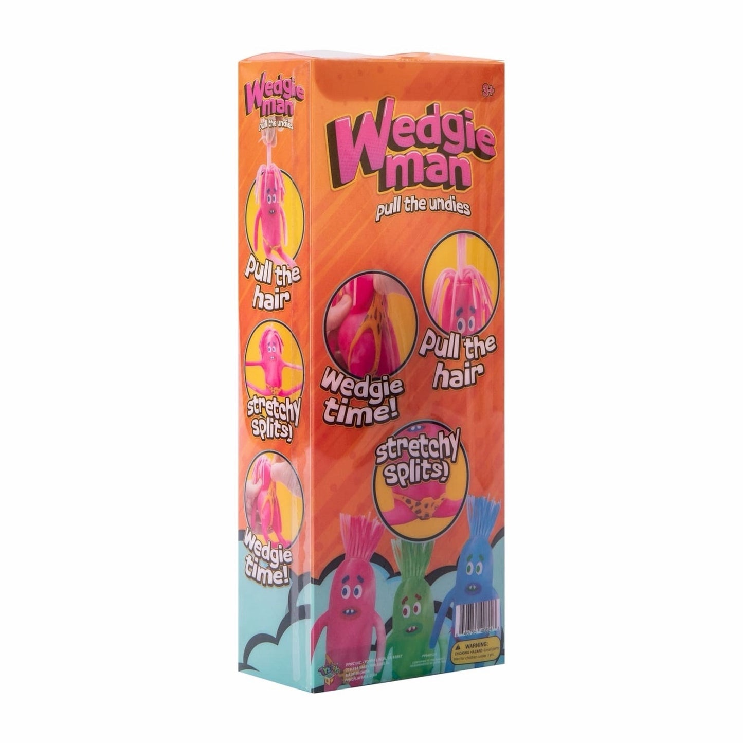 🔥Wedgie Man BLUE Squishy Stress Reliever Fidget Toy - Viral Tik Tok BNWT🔥
